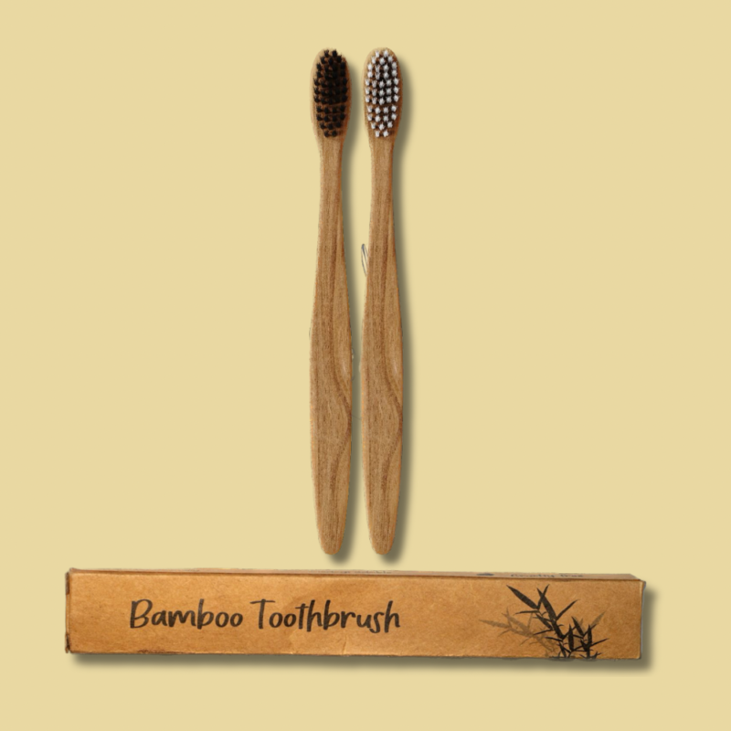 Cepillo de dientes en fibra de bambu
